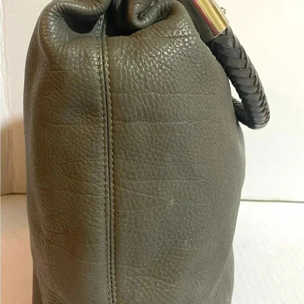 Michael kors grey distressed leather hobo/ shoulder handbag - Picture 5 of 15